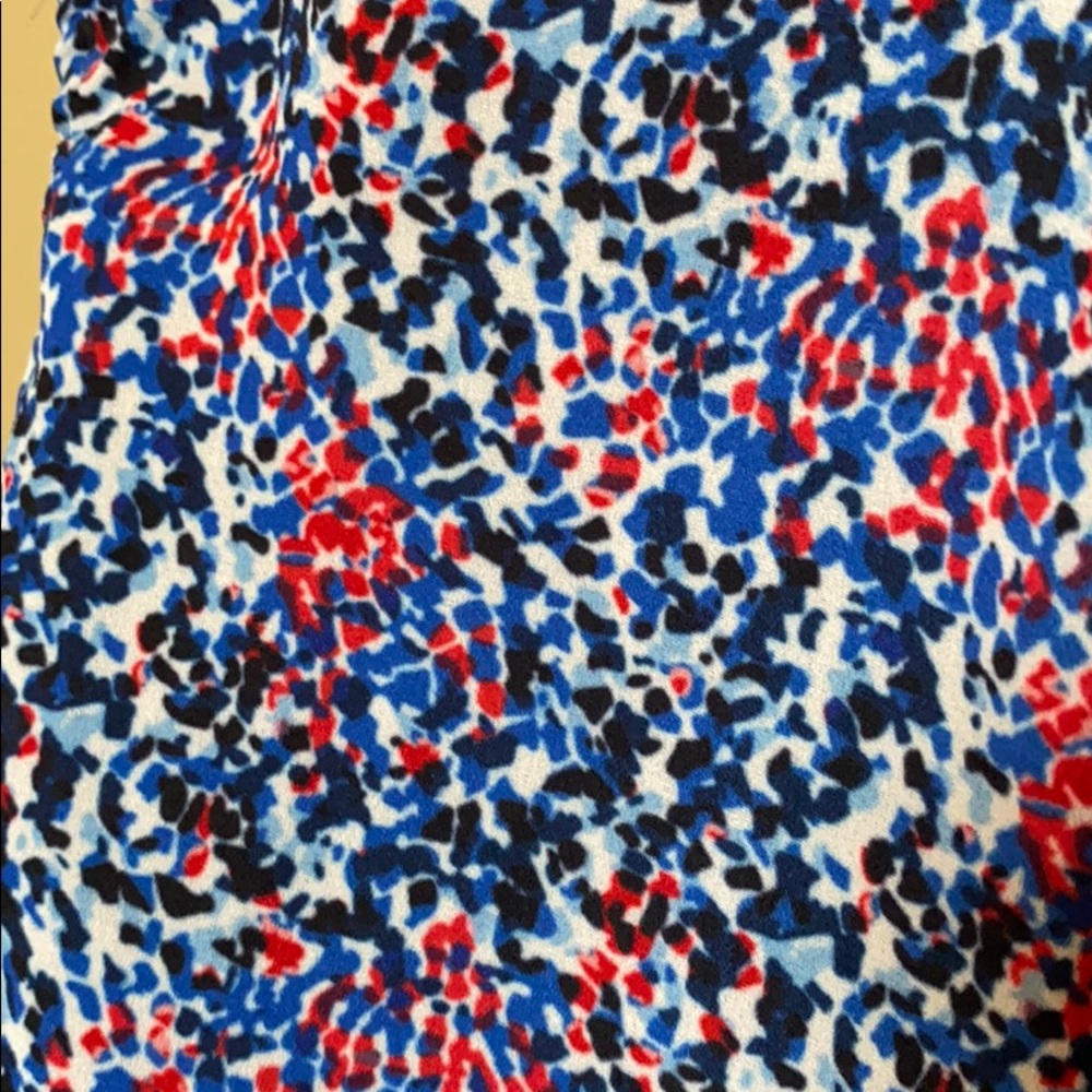 Stitch Fix Navy Blue and Designed Back Tank - Picture 4 of 5
